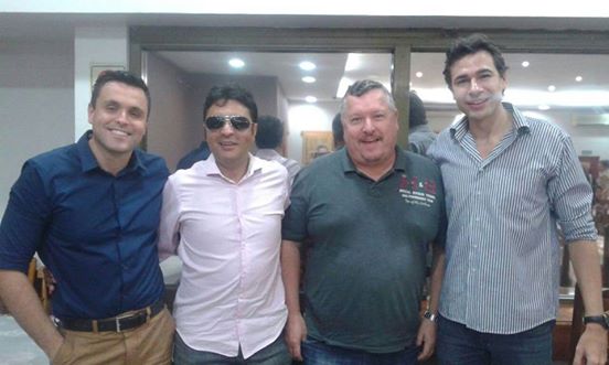 Gustavo Beckenkamp, Genoildo Fragatta, Dr. Diogo Boos e Dr. Ricardo Matzenauer Filho